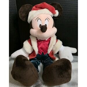 Walt Disney World Park 2023 Holiday 15" SANTA MICKEY MOUSE